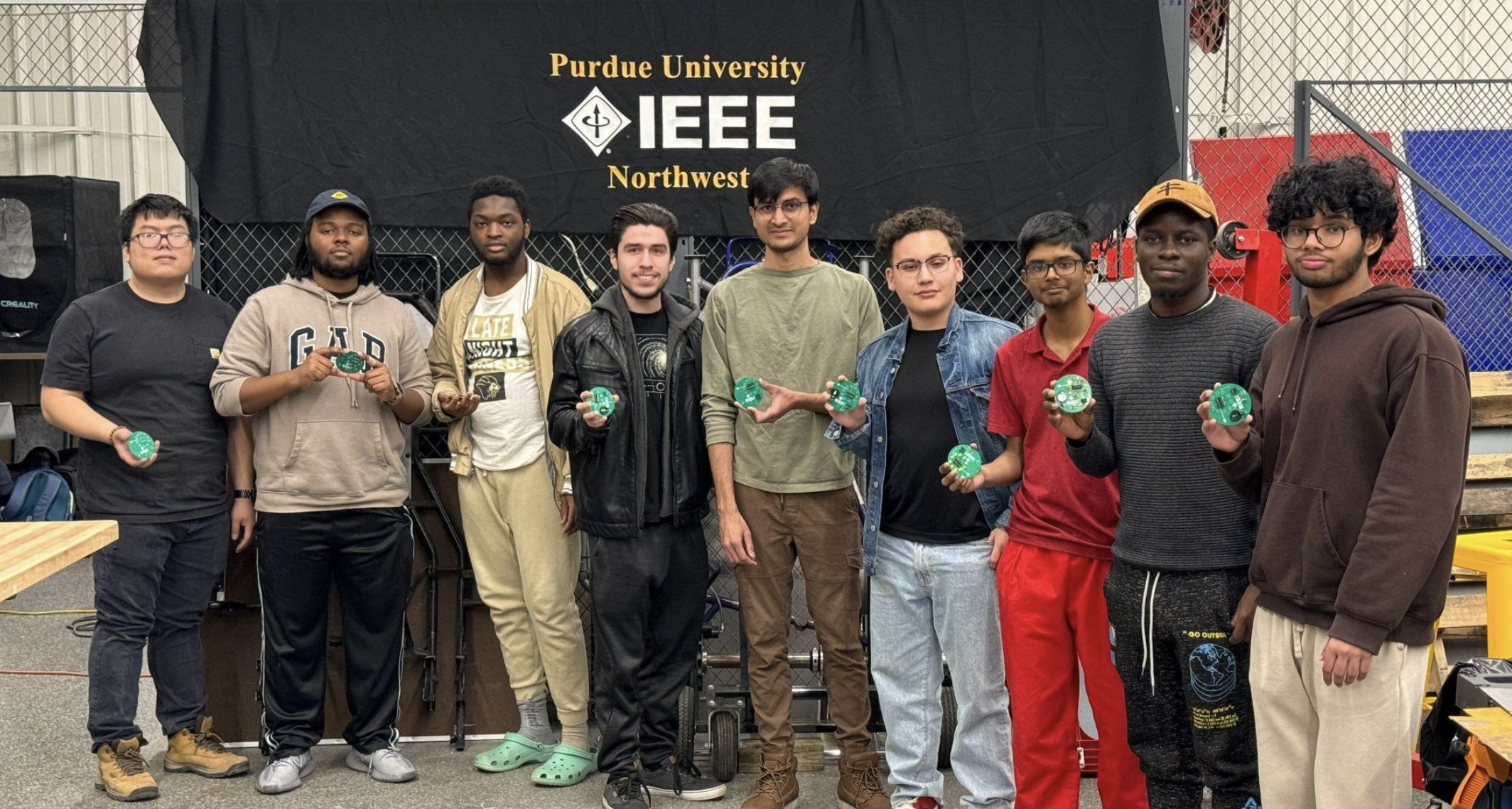 Group designs, pcb design workshop at design studio, purdue university - spring 2024