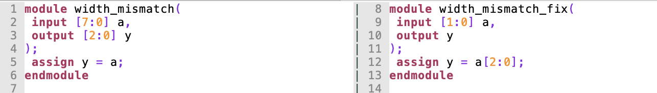 example code